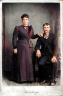 DW Myers & Adah Gage in 1880-enhcol