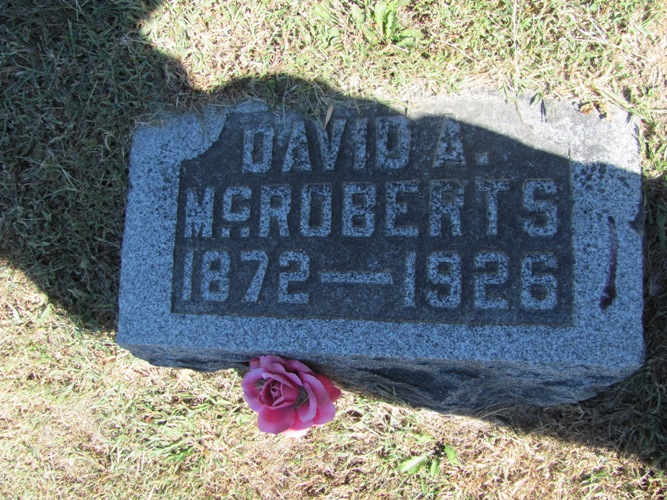 David A McRoberts-tombstone