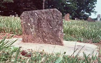 Thomas Hinshaw gravestone-1749