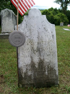 Sgt John McRoberts tombstone