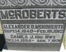 Alexander-Camila McRoberts-tombstone