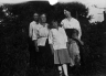 Dorothy & kids, Adah, Hattie Burke